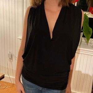 Black Racerback tank